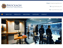Tablet Screenshot of brockaghltd.com
